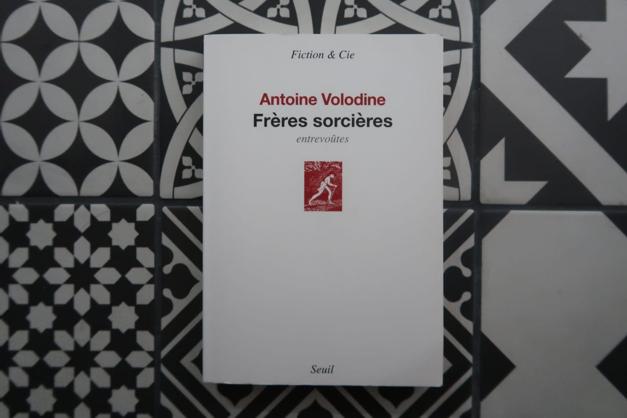 Livre Frères Sorcières d'Antoine Volodine